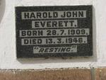 EVERETT Harold John 1909-1946