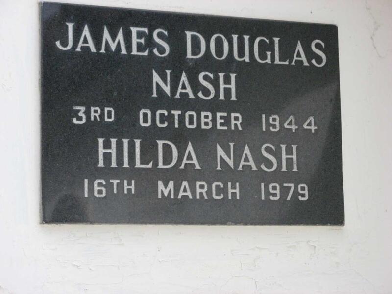 NASH James Douglas -1944 & Hilda -1979