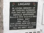 LINGARD Gerald Sheppard 1918-1993 & Edna May WELLS 1918-1999