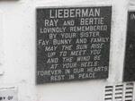 LIEBERMAN Ray :: LIEBERMAN Bertie