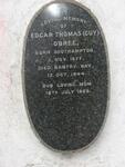 O'BREE Edgar Thomas 1877-1944 & ?-1969