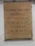 DOCKRALL Alfred William -1945 & Mary Augusta -1965