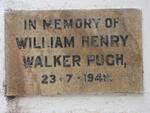 PUGH William Henry Walker -1949