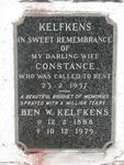 KELFKENS Ben W. 1888-1979 & Constance -1957