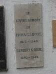 DIXIE Herbert S. 1870-1949 & Emma C.I. 1872-1949