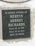 RICHARDS Mervyn Aubrey 1930-2010