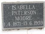 MOORE Isabella Paterson 1871-1959