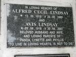 LINDSAY Alfred Cecil 1918-1989 & Avis 1918-2007