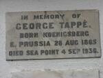 TAPPE George 1865-1936