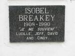 BREAKEY Isobel 1908-1990