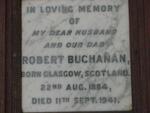 BUCHANAN Robert 1884-1941