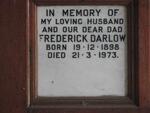 DARLOW Frederick 1898-1973