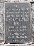 RICH Lindsay Elvery 1910-1971