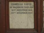 DAVID Isabella 1860-1943