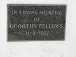 FELLOWS Dorothy -1957