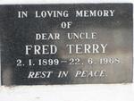 TERRY Fred 1899-1968