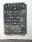 HOLLOW Percy George -1937 & Florinda -1958