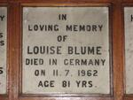 BLUME Louise -1962