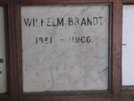 BRANDT Wilhelm 1881-1966