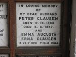 CLAUSEN Peter 1883-1967 & Emma Augusta Erna 1891-1984