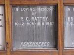 RATTEY R.C. 1905-1967