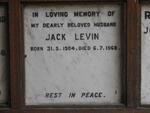 LEVIN Jack 1904-1968