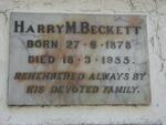 BECKETT Harry M. 1878-1955