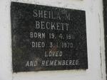 BECKETT Sheila M. 1911-1970