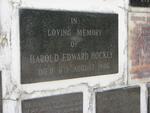 HOCKLY Harold Edward -1966