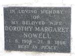 NOWELL Dorothy Margaret 1908-1966
