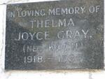 GRAY Thelma Joyce nee KOCH 1918-1964
