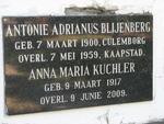 BLIJENBERG Antonie Adrianus 1900-1959 & Anna Maria Kuchler 1917-2009