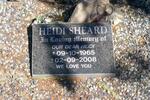 SHEARD Heidi 1965-2008