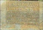 BENDER Hendrik Jacobus 1897-1897