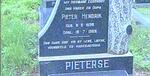 PIETERSE Pieter Hendrik 1898-1969
