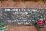 HONIBALL John William 1971-2009