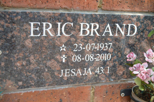 BRAND Eric 1937-2010