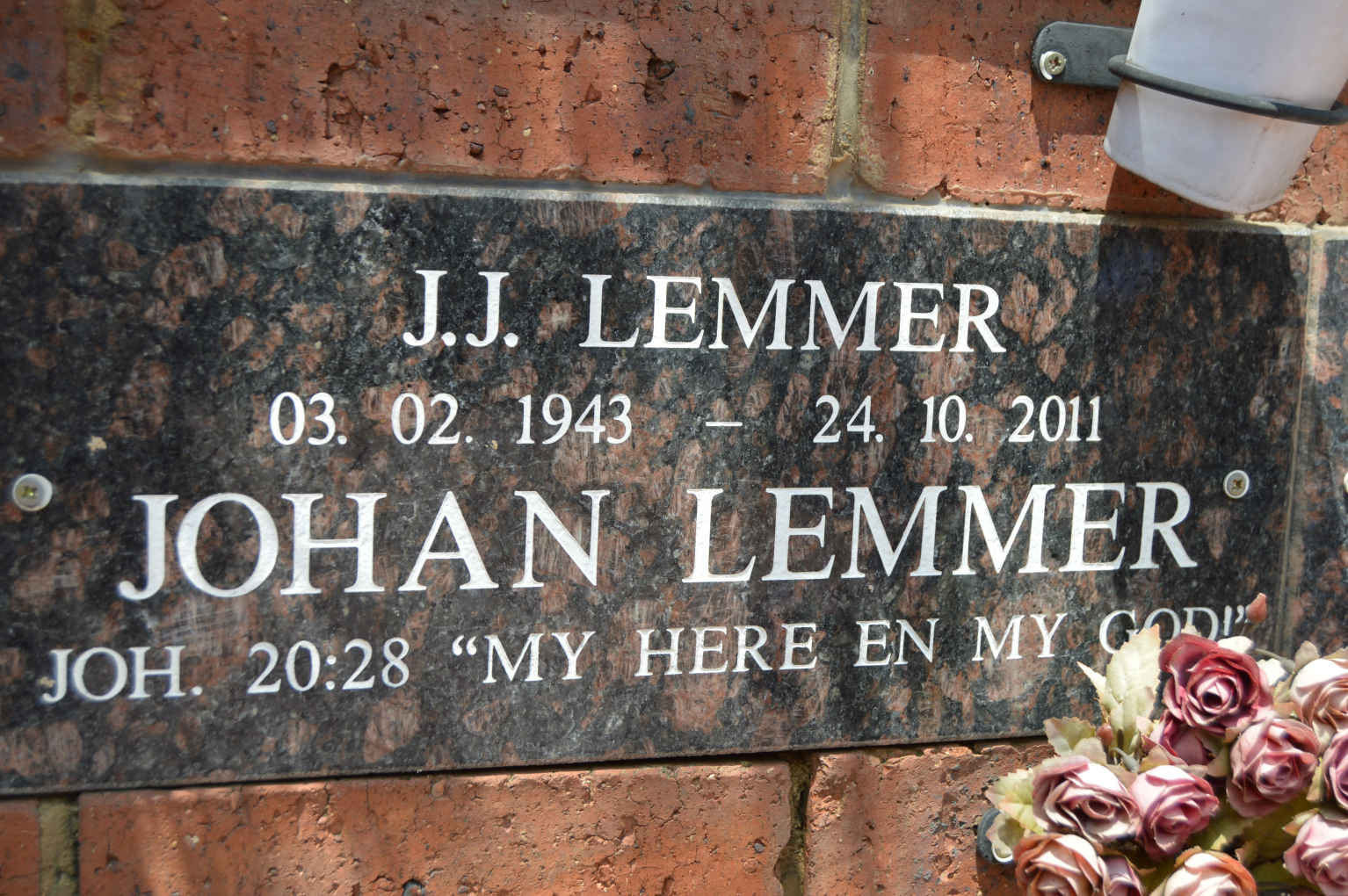 LEMMER J.J. 1943-2011