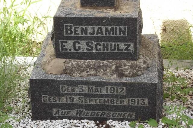 SCHULZ Benjamin E.G. 1912-1913