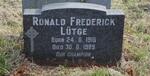 LUTGE Ronald Frederick 1916-1989