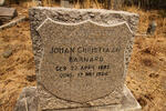 BARNARD Johan Christiaan 1882-1954