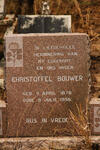 BOUWER Christoffel 1878-1956