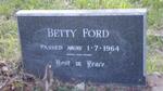 FORD Betty -1964