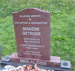 MDLALOSE Manzini Gertrude 1943-2013