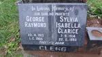 CLEGG George Raymond 1913-1985 & Sylvia Isabella Clarice 1914-1993