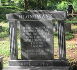 HLONGWANE Donald Nkosinathi 1958-2010