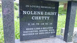 CHETTY Nolene Daisy 1979-2014
