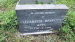 APPS Elizabeth Rebecca 1911-1985