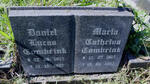 COMBRINK Daniel Lucas 1912-1987 & Maria Cathrina 1915-1993