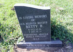 MBASELA Betty B. 1922-2005